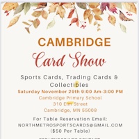 Cambridge Card Show