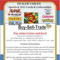 Pan Asian Center Card Show