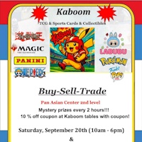 Kaboom TCG & Sports Cards & Collectibles Show