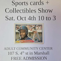Marshall Sports Cards + Collectibles Show