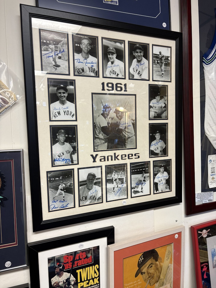 1961 Yankees Autographs