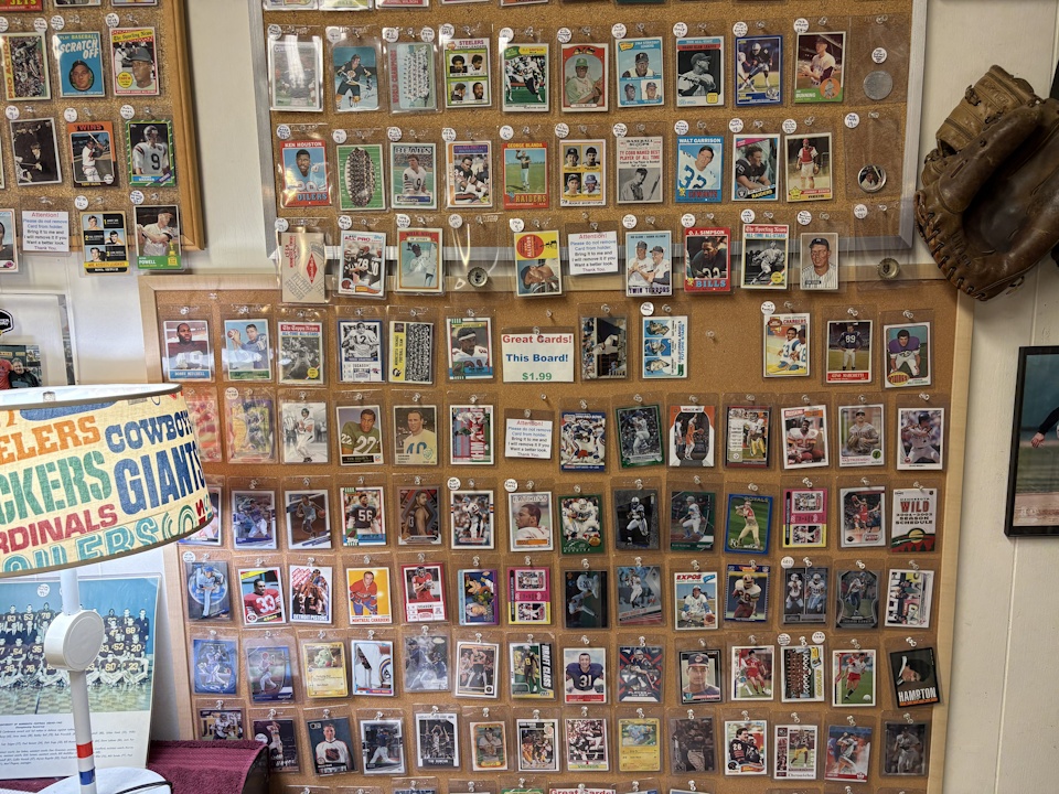 Walls Full of Vintage Singles
