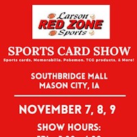 Larson Red Zone Sports Card Show