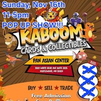 Kaboom Cards & Collectibles Show