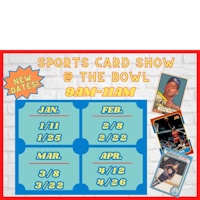 Sports Card Show at the Bowl