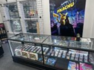 Display Case w/Singles and Wax