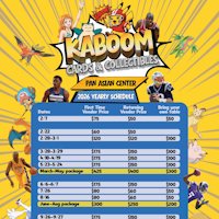 Kaboom Cards & Collectibles Show
