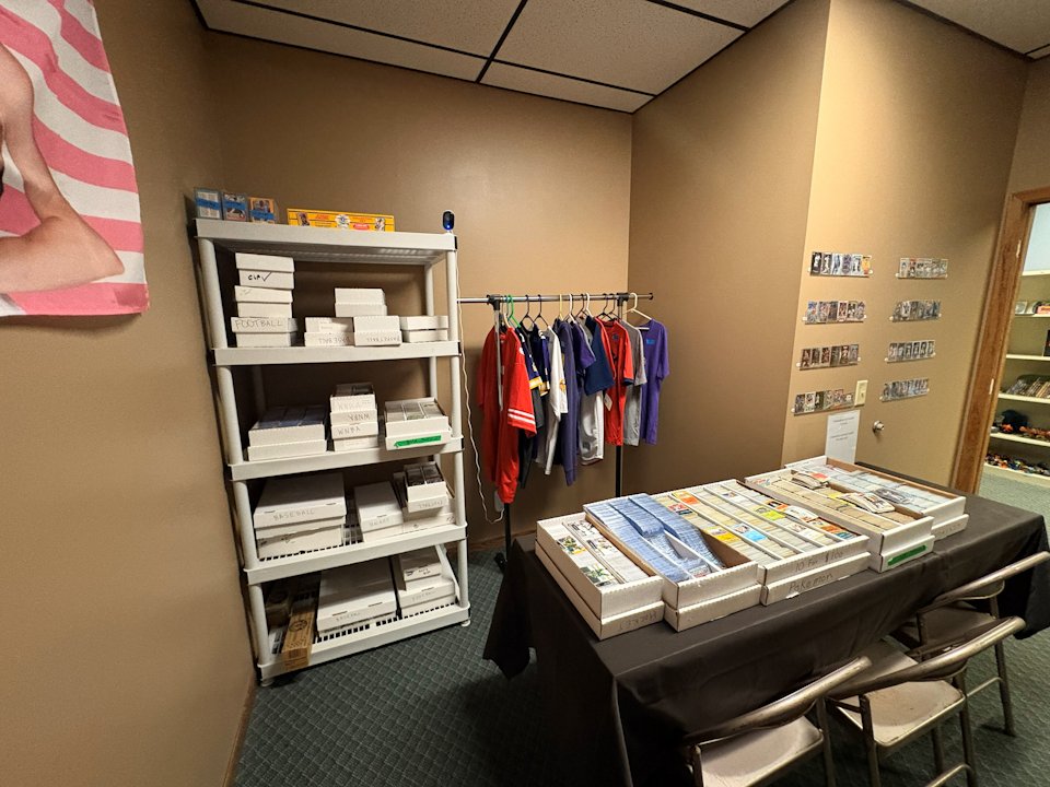Opposite View of Sports Card Room