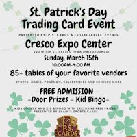 St. Patrick's Day Trading Card Event