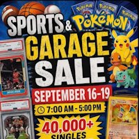 Sports & Pokémon Garage Sale