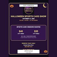 Halloween Sports Card Show