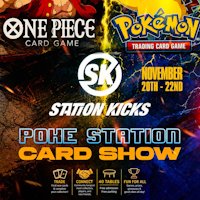 Station Kicks Poke Station Card Show