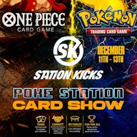 Station Kicks Poke Station Card Show